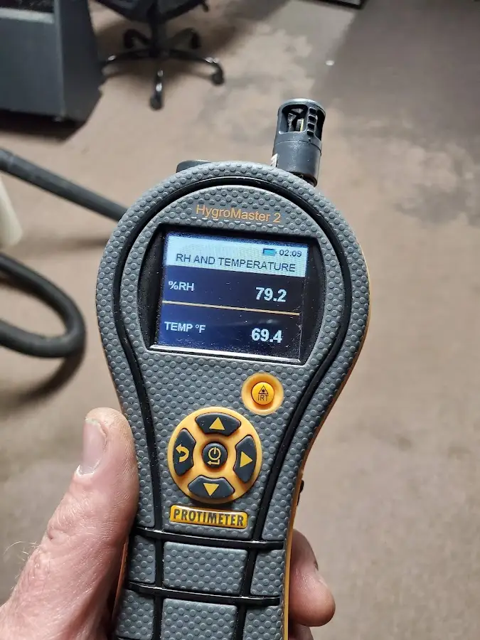 Moisture meter humidity assessment for Fire & Smoke Damage Restoration in Williston
